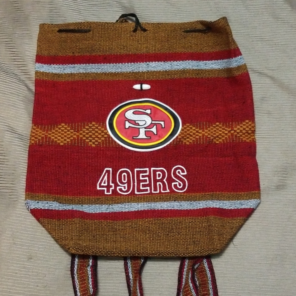 🆕️ 49ers Authentic Mexican Handmade Bag